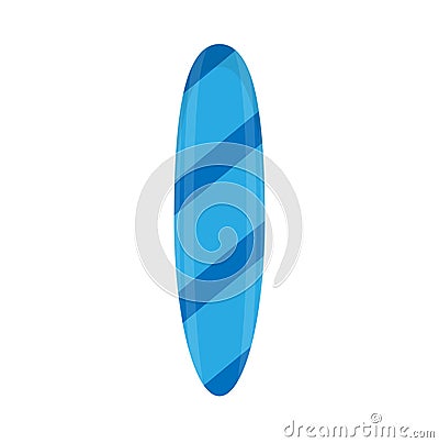 Surfboard lifestyle extreme sporty relax symbol flat vector icon adventure Vector Illustration