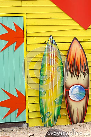 Surfboards Stock Photo