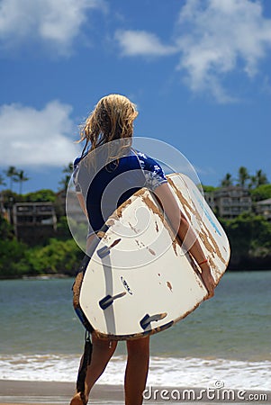 Surfer Stock Photo