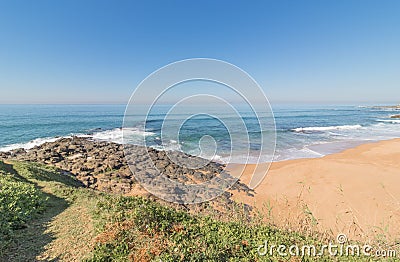 Surfers Beach Stock Photo