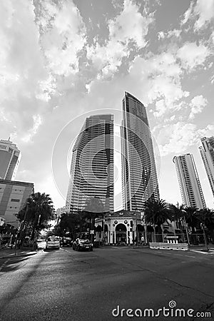 Surfers Paradise in Australia Stock Photo