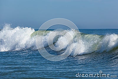 Surfing in Deal New Jersey Stock Photo
