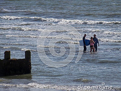 Surfing Editorial Stock Photo