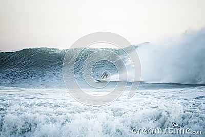 Surfing - El Capitan State Beach - Santa Barbara County, California Stock Photo