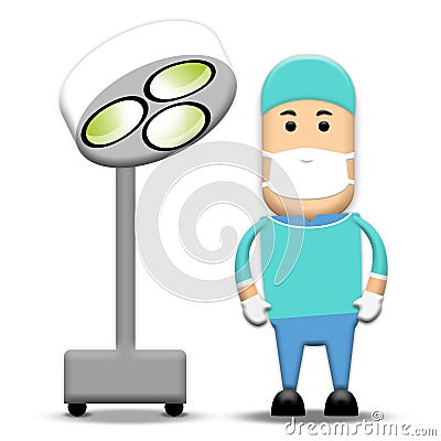 Surgeon Stock Photo