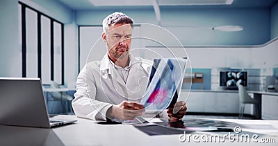 Surgeon Doctor Looking Stock Photo