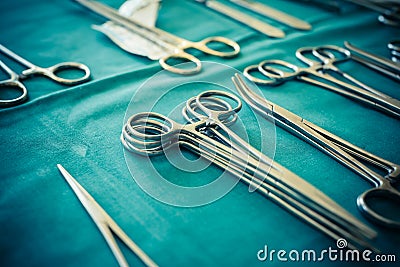 Surgery detail Stock Photo