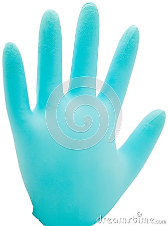 Surgical glove Stock Photo