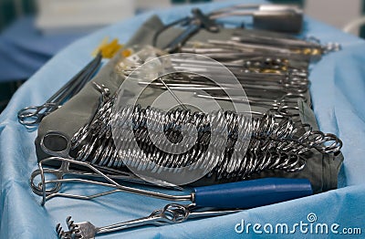 Surgical instruments Stock Photo