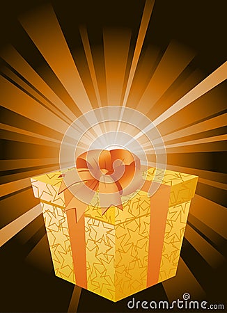 Surprise gift vector Vector Illustration