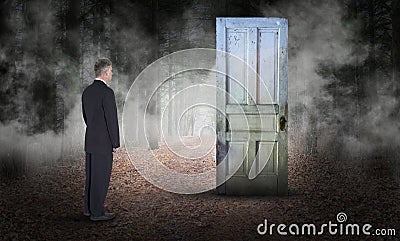 Surreal Business, Sales, Marketing, Goals, Opportunity, Success Stock Photo