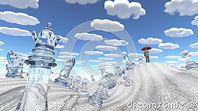 Surreal Ð¡ombinations Stock Photo