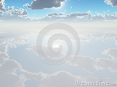 Surreal Landscape Stock Photo