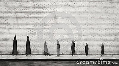 Surreal Street Art A Captivating Photograph By Edward Gorey Stock Photo