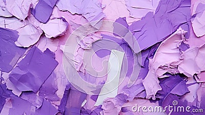 Surrealistic Art Collage Of Torn Polyester And Peeling Paint Stock Photo