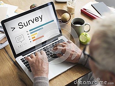 Survey Comment Review Ratings Concept Stock Photo