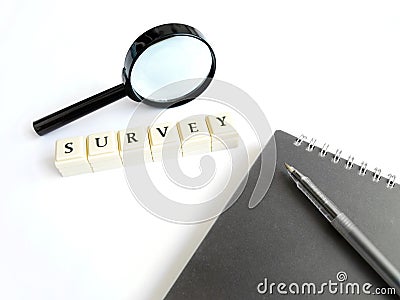 Survey concept Stock Photo