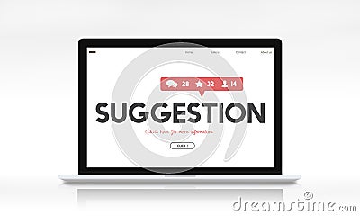 Survey Suggestion Opinion Review Feedback Concept Stock Photo