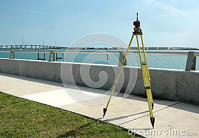 Surveying Stock Photo