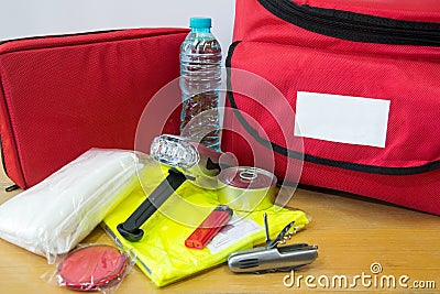 Survival kit Stock Photo