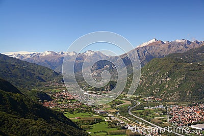 Susa Valley Stock Photo