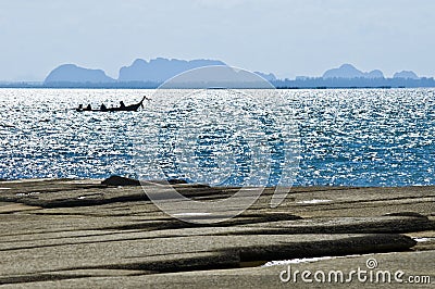 Susan Hoi Shell Fossil Beach Cemetery Stock Photo