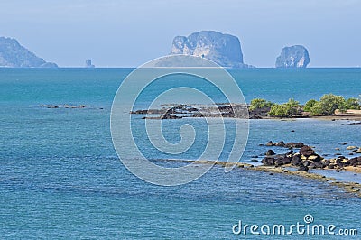 Susan Hoi Shell Fossil Beach Cemetery Stock Photo