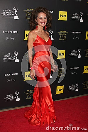 Susan Lucci arrives at the 2012 Daytime Emmy Awards Editorial Stock Photo