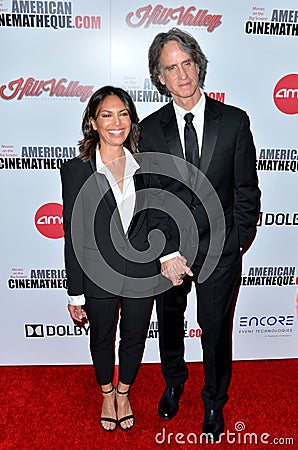 Susanna Hoffs & Jay Roach Editorial Stock Photo