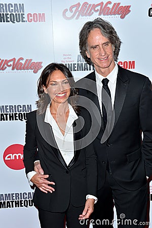 Susanna Hoffs & Jay Roach Editorial Stock Photo