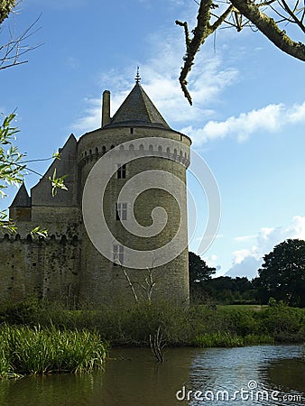 Suscinio castle Stock Photo