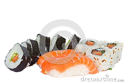 Sushi dish Stock Photo