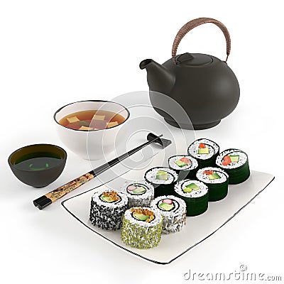 Sushi food Stock Photo