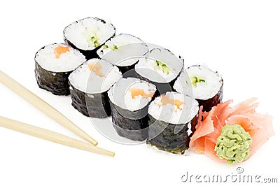 Sushi. Stock Photo