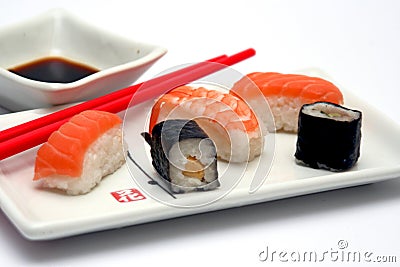 Sushi meal Stock Photo