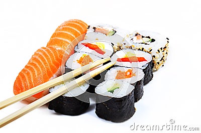 Sushi Meal Stock Photo