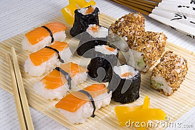 Sushi meal Stock Photo