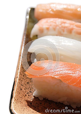 Sushi nigiri Stock Photo