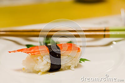 Sushi rolls Stock Photo