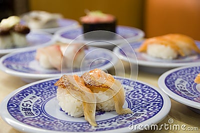 sushi at sakurazushi Stock Photo