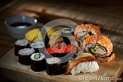 Sushi Set Stock Photo