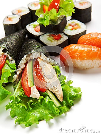 Sushi Set Stock Photo