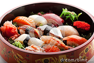 Sushi Set Stock Photo