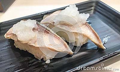 Sushi with tuna fish Stock Photo