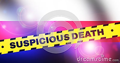 Suspicious Death of Opposition Leader in Russia, outrage worldwide news concept Stock Photo