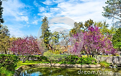 Sutters Fort State Historic Park in Sacramento, California Stock Photo