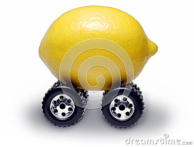 SUV Lemon Car Stock Photo