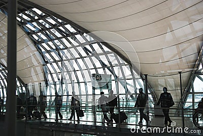 Suvarnabhumi Airport Stock Photo