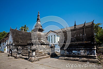 Suwannaphumaham national museum Luang Prabang Stock Photo