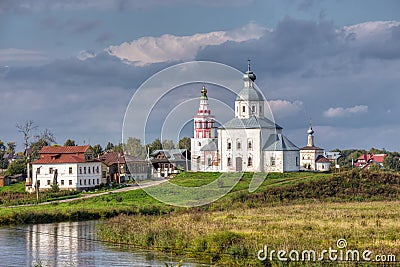 Suzdal. View of the Church of Elijah the Prophet. Russia Stock Photo